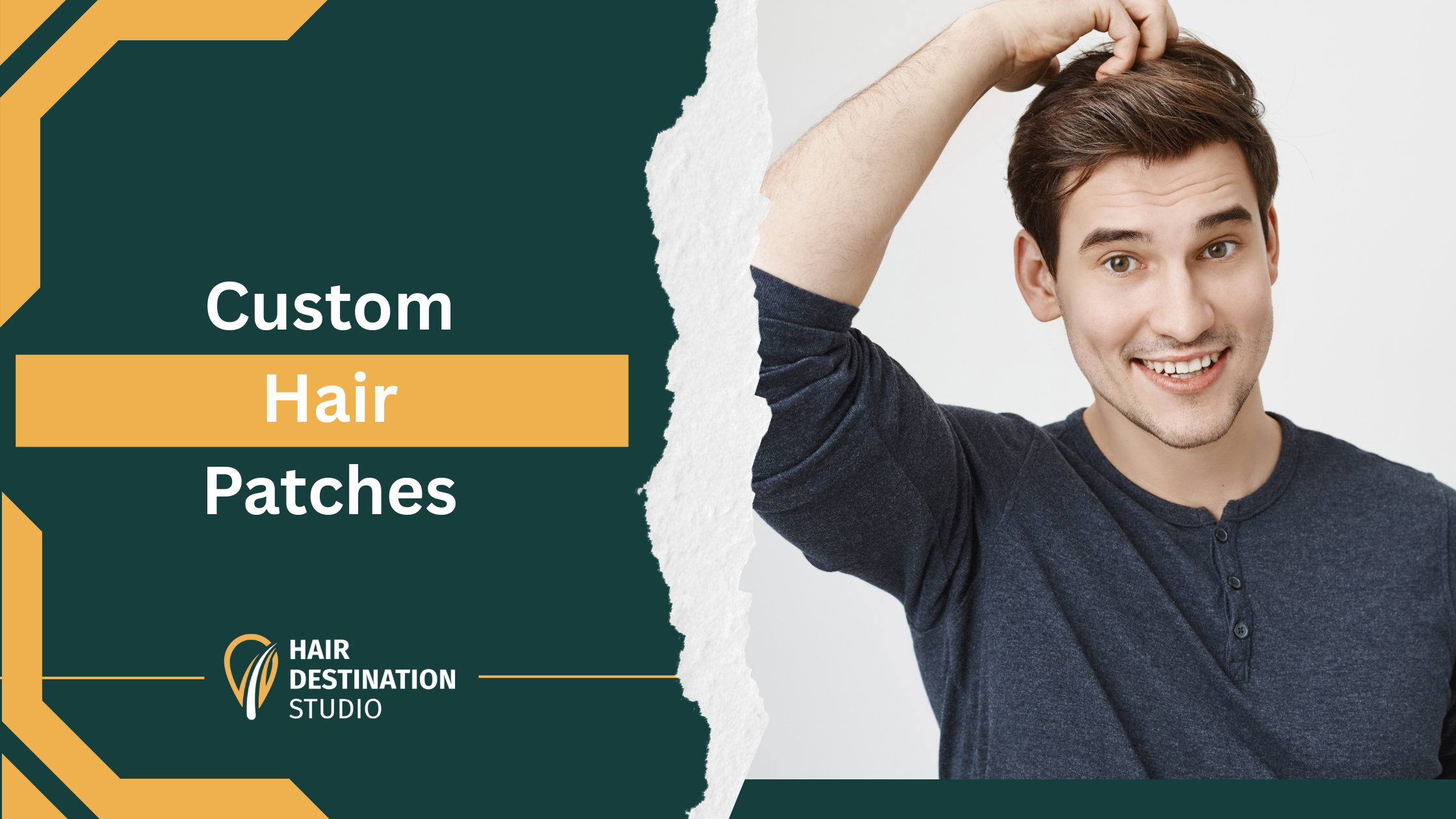 How Hair Patches Are Customised for a Natural Look