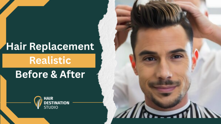 Non-surgical hair replacement results
