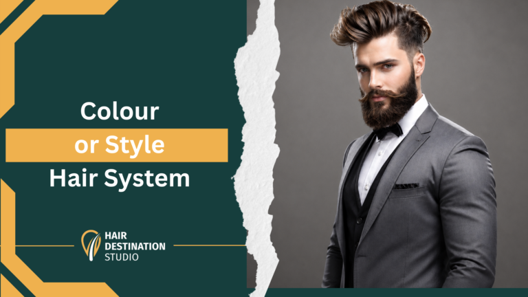 Can You Colour or Style a Hair System Like Real Hair?