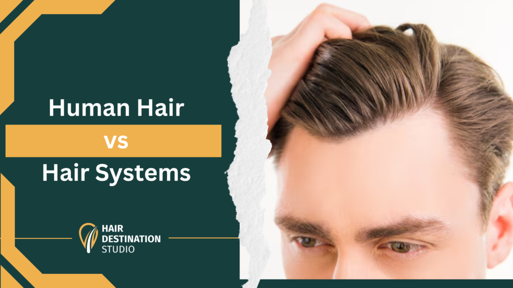 Real Human Hair vs. Synthetic Hair Systems: Pros, Cons, and Longevity